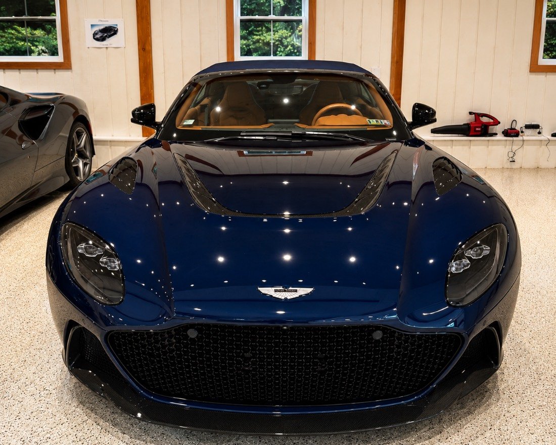Aston Martin finish after ceramic coating at Blackline