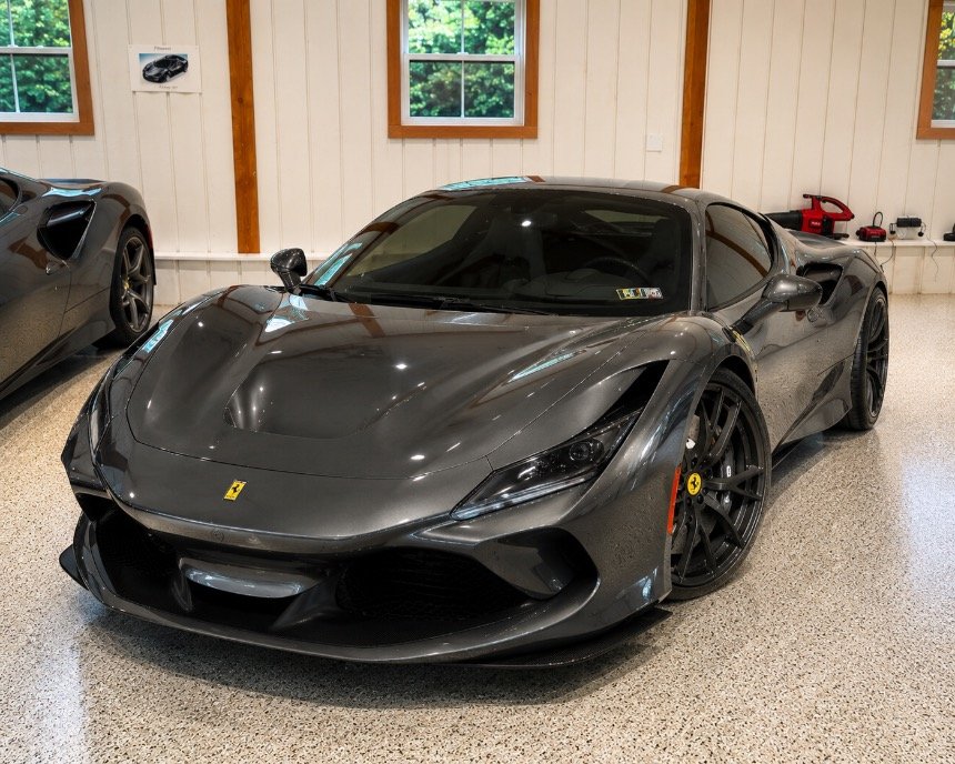 Ferrari finish reflecting a deep ceramic gloss after coating